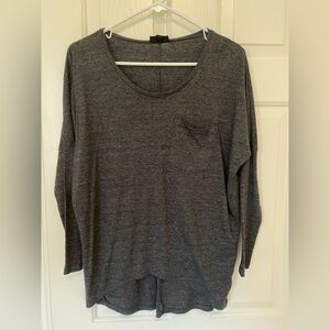 Topshop Dark Gray Women's Top